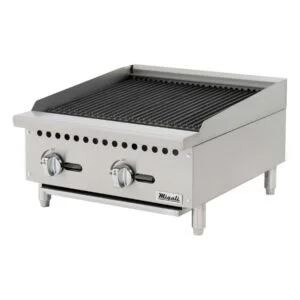 24″ Migali Wide Radiant Broiler - 70,000 BTU