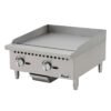24″ Wide Manual Griddle - 60,000 BTU