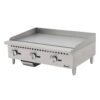 36″ Migali Wide Manual Griddle - 90,000 BTU