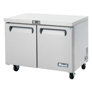 48″ Migali Under-counter & Work Top Freezer