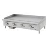 48″ Migali Wide Manual Griddle - 120,000 BTU