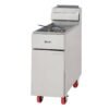 50 lb Migali Liquid Propane Fryer - 120,000 BTU