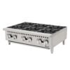 6 Burner Hot Plate, 36” Wide Counter-top Hot Plate