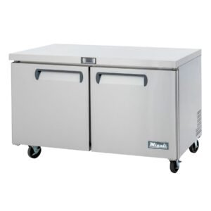 60″ Migali Under-counter & Work Top Freezer