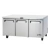 72″ Migali Under-counter & Work Top Refrigerator