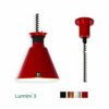Glasart Lumini Retractable Heat Lamp