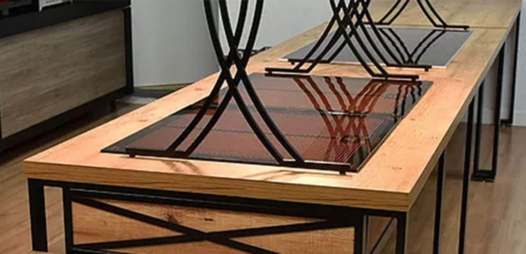 Glasart Iron Tables