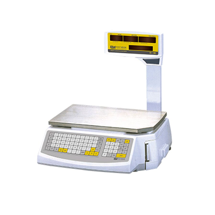 LS-100| 60 lb price computing and printing scale-Pole display-EASY WEIGH