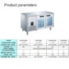 PW7/6T2DD | Counter Chiller & Freezer