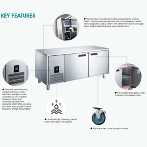 F-PW8U2FF | Counter Chiller & Freezer