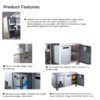 F-PW8U2FF | Counter Chiller & Freezer