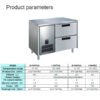 PW7/6T1N | Counter Chiller & Freezer