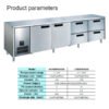PW6T4NNNN | Counter Chiller & Freezer