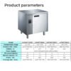 PW7/6T1H-S| Counter Chiller & Freezer with Remote Condensation Unit