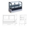 NA5V| Counter top showcase refrigerator & warmer
