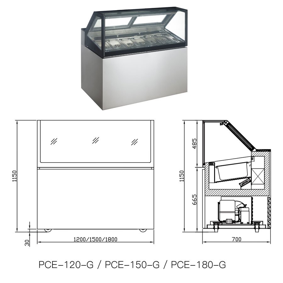 PCE-G| Gelato showcase