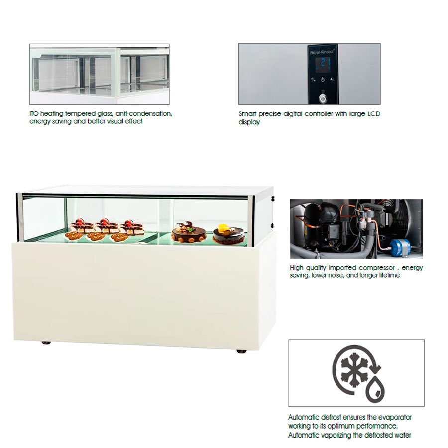 Showcase refrigerator with drawers | MM860V