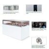 Showcase refrigerator with drawers | MM88V