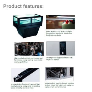 E850VT2| Floor standing showcase refrigerator