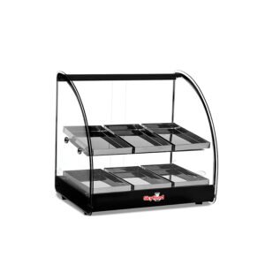 Skyfood FWD2-18BL| 18'' Food Warmer Display Case - Double Shelf