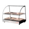 Skyfood FWD2-22-4P | 22'' Food Warmer Display Case - Double Shelf with 4 Pan