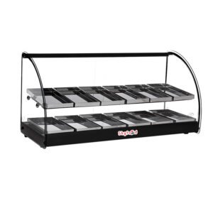 Skyfood FWD2-36BL| 36'' Food Warmer Display Case - (2) Shelves