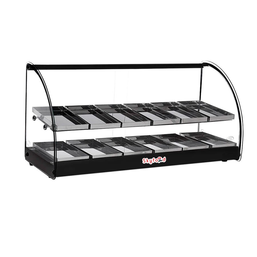 Skyfood FWD2-36BL| 36'' Food Warmer Display Case - (2) Shelves