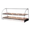 Skyfood FWD2-43-8P| 43'' Food Warmer Display Case - Double Shelf with 8 Pans