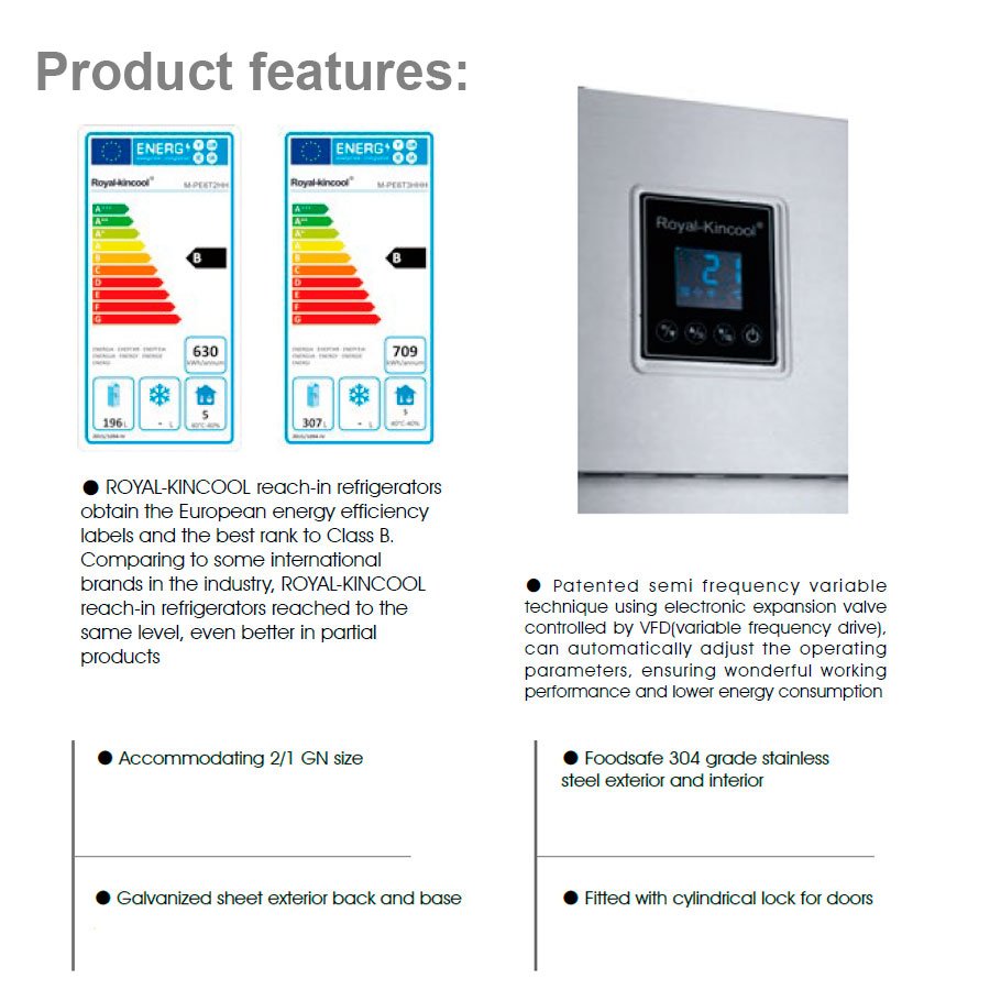 PW8U1F | Upright Chiller & Freezer