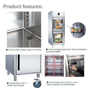 PW8U1F | Upright Chiller & Freezer