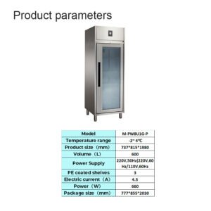 Upright Chiller & Freezer (Pass Through Type)