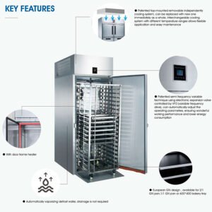 PW9U2FF-T | Upright Chiller & Freezer( Roll In）