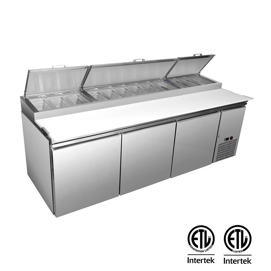 AP-94 | 93” w Pizza Prep Table Refrigerator - Image 2