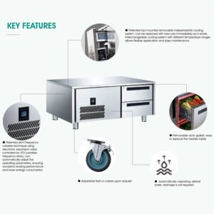 T-W6T1N| Pizza Cabinet