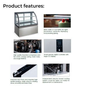 NK8 A| Floor standing showcase refrigerator