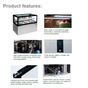 NLR8V | Floor standing showcase refrigerator