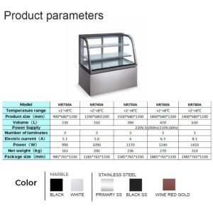 NR7 A| Floor standing showcase refrigerator