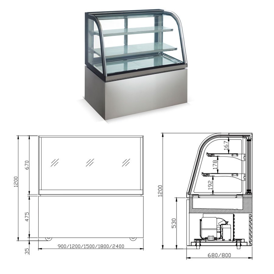 NR8 A| Floor standing showcase refrigerator - Image 4