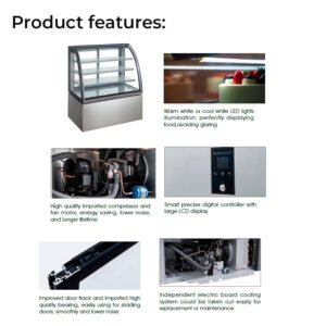 NSK8 A| Floor standing showcase refrigerator