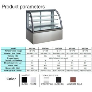 NSK7 A| Floor standing showcase refrigerator