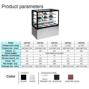 NSR7 V| Floor standing showcase refrigerator