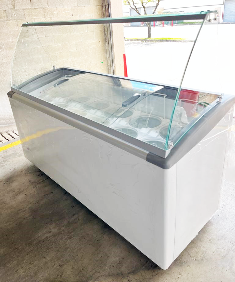 18 ct.ft or 510 L Dipping Cabinet Scooping Ice Cream Freezer (HFSL510-1l006) - Image 4