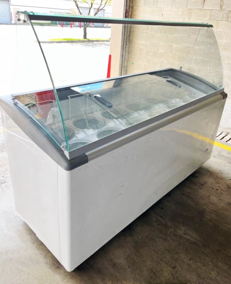 18 ct.ft or 510 L Dipping Cabinet Scooping Ice Cream Freezer (HFSL510-1l006) - Image 3