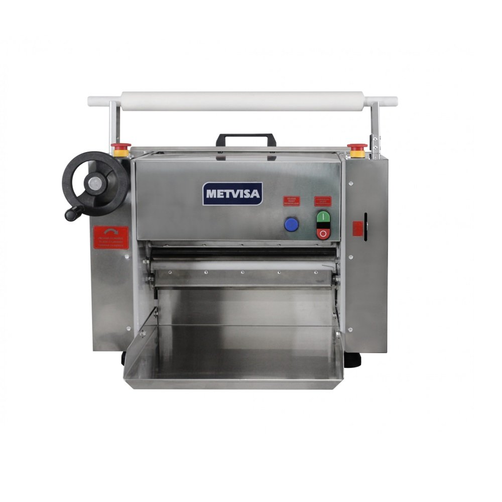 BIMG / METVISA Dough Roller & Sheeter, table top, 16''W roll - 390mm, 16 lbs dough capacity, adjustable, heavy duty, stainless steel 1,0 hp - Image 4