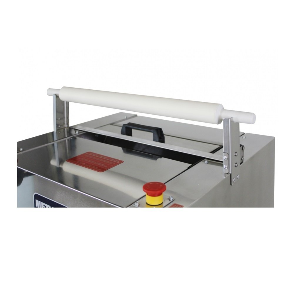 BIMG / METVISA Dough Roller & Sheeter, table top, 16''W roll - 390mm, 16 lbs dough capacity, adjustable, heavy duty, stainless steel 1,0 hp - Image 2