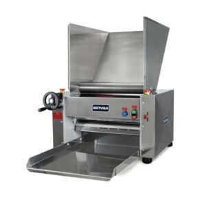BIMG / METVISA Dough Roller & Sheeter, table top, 20”W roll – 510mm, 25 lbs dough capacity, adjustable, heavy duty, stainless steel 1,5 hp