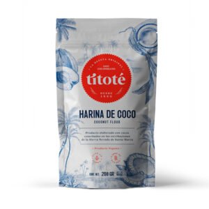 Coconut flour-100% Coconut Derived Doypack 250 gr