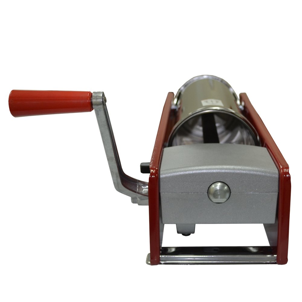 Tre Spade Manual 22lb. / 10Kg Horizontal 2-Speed Enameled Steel Sausage Stuffer - Image 5