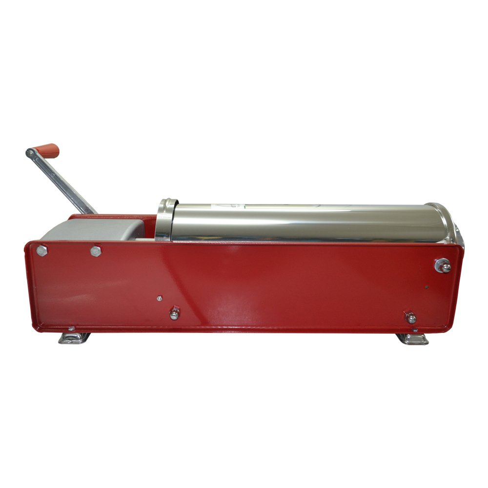 Tre Spade Manual 22lb. / 10Kg Horizontal 2-Speed Enameled Steel Sausage Stuffer - Image 7