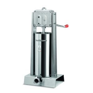 Tre Spade Manual 33lb. / 15Kg Vertical 2-Speed Enameled Steel Sausage Stuffer